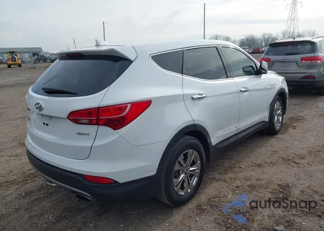 2015 Hyundai Santa Fe Sport 2.4L z USA, uszkodzony, nr VIN 5XYZT3LB0FG237488